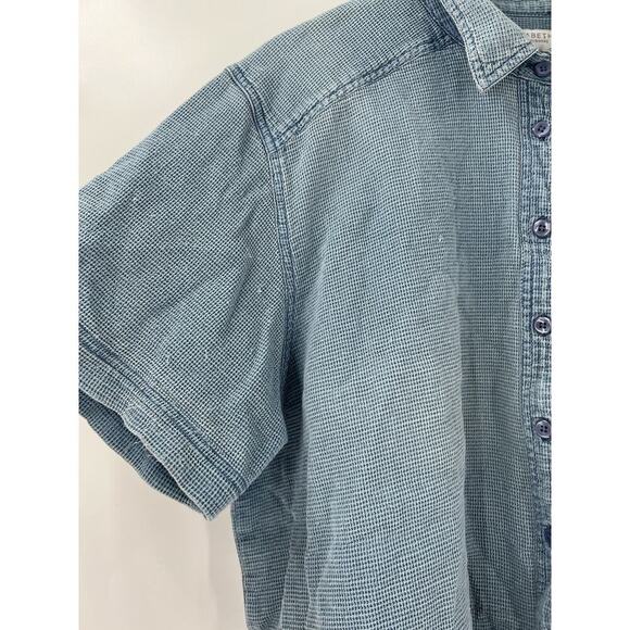 Elisabeth by Liz Claiborne Vintage Blouse Womens 22 Petite Blue Button Front Top - Picture 8 of 16